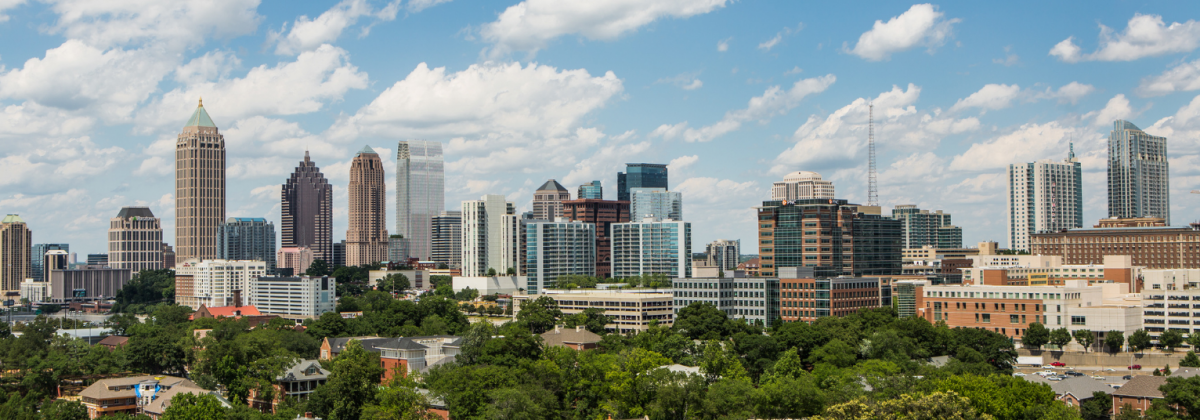 image of the Atlanta skyline 